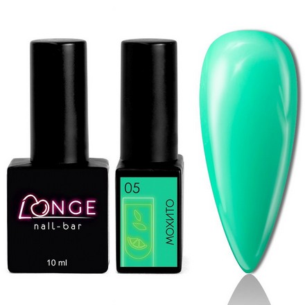 Гель-лак LONGE nail-bar «Мохито» №05