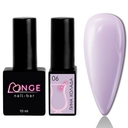 Гель-лак LONGE nail-bar «Пина колада» №06