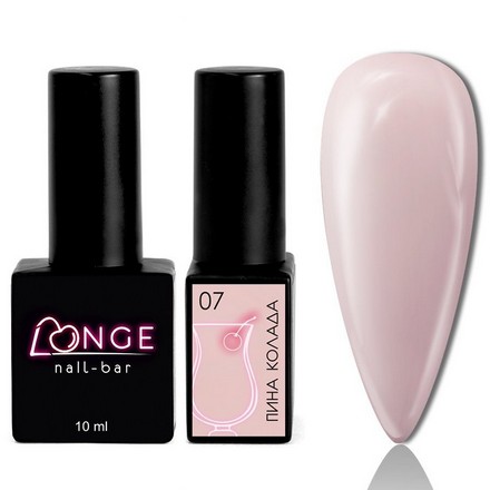 Гель-лак LONGE nail-bar «Пина колада» №07