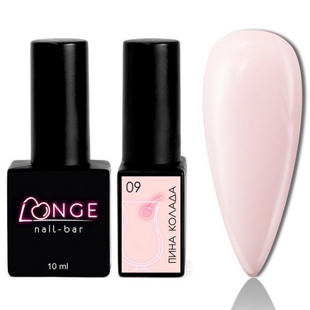 Гель-лак LONGE nail-bar «Пина колада» №09