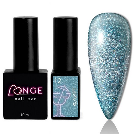 Гель-лак LONGE nail-bar «Флирт» №12