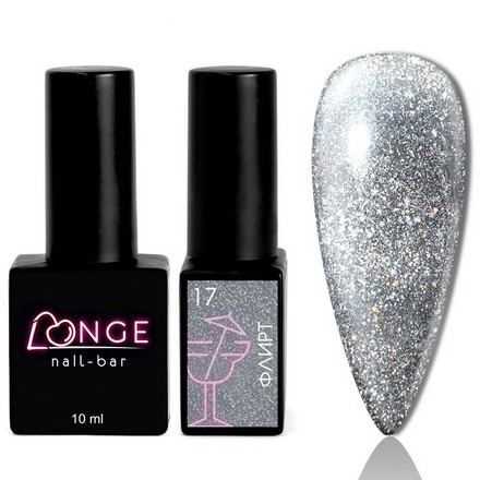 Гель-лак LONGE nail-bar «Флирт» №17