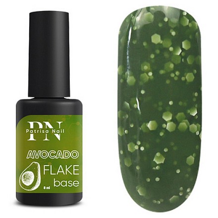 Patrisa Nail, База Flake, Avocado, 8 мл