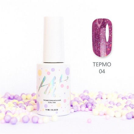 Гель-лак HIT Gel Thermo Shine №04