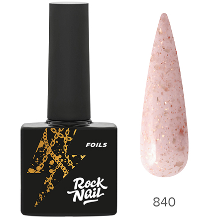 Гель-лак RockNail Foils №840, Golden Girl