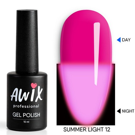 AWIX Professional, Гель-лак Summer Light №12