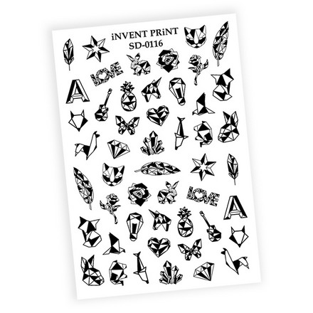 iNVENT PRiNT, Слайдер-дизайн «Геометрические фигуры» №SD-116