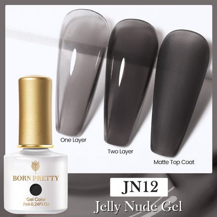 Гель-лак Born Pretty Jelly Nude №12