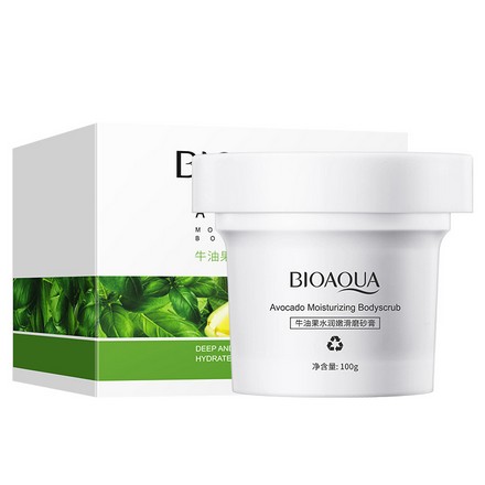 Bioaqua, Скраб для тела Avocado Moisturizing, 100 г