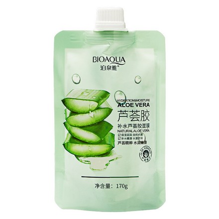 Bioaqua, Маска для лица и тела Aloe Vera, 170 г