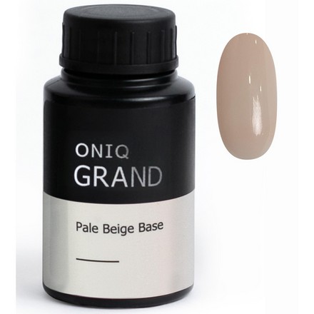 ONIQ, База Grand Pale Beige, 30 мл