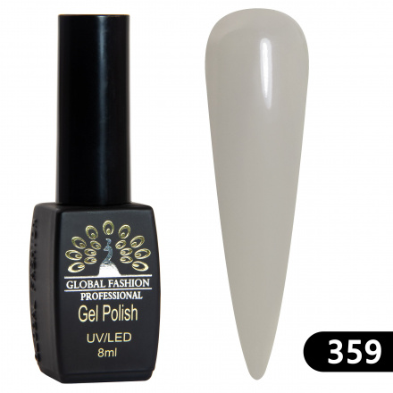 Гель-лак Global Fashion Black Elite №359