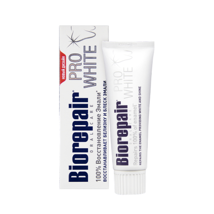 BioRepair, Зубная паста Pro White, 75 мл