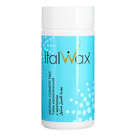 Italwax, Тальк косметический с ментолом, 50 г