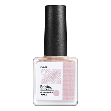 ruNail, Лак для стемпинга №7945, Gossamer Pink