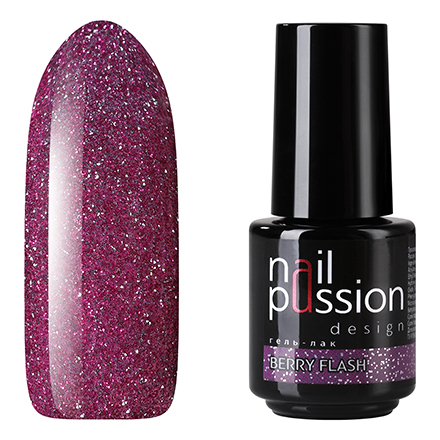 Гель-лак Nail Passion Berry Flash, 5 мл