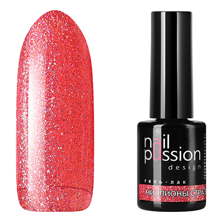 Гель-лак Nail Passion «Миллионы страз»