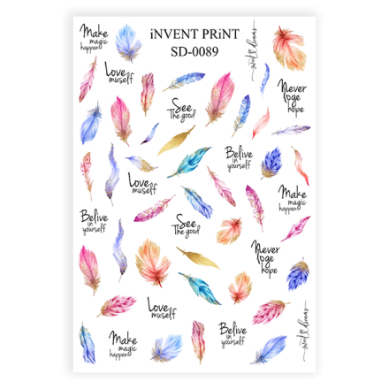 iNVENT PRiNT, Слайдер-дизайн №IPN-42, 5 шт.