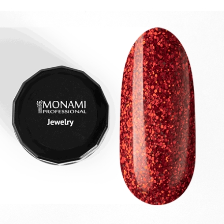 Гель-лак Monami Professional Jewelry, Ruby