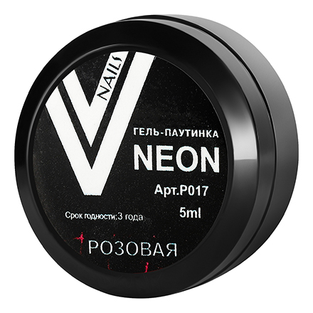 Vogue Nails, Гель-паутинка Neon, розовая, 5 г