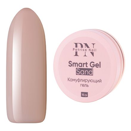 Patrisa Nail, Камуфлирующий гель Smart, Sand, 15 г