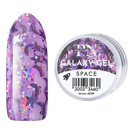 Patrisa Nail, Гель для дизайна Galaxy Space