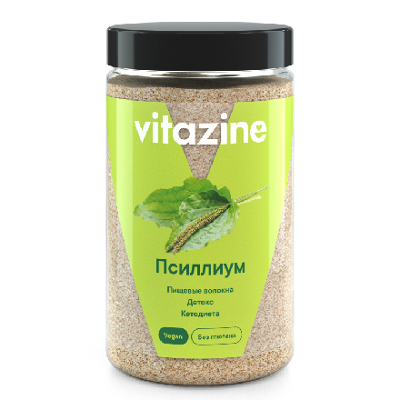 Vitazine, Добавка «Псиллиум», 270 г (УЦЕНКА)