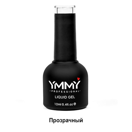 YMMY Professional, Гель Liquid, прозрачный