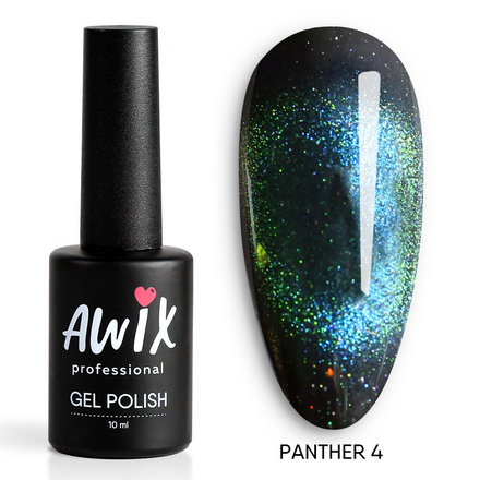 AWIX Professional, Гель-лак Panther №04