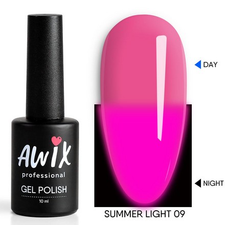 AWIX Professional, Гель-лак Summer Light №09