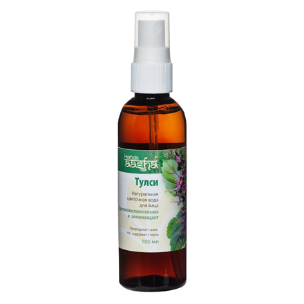 Aasha Herbals, Цветочная вода «Тулси», 100 мл