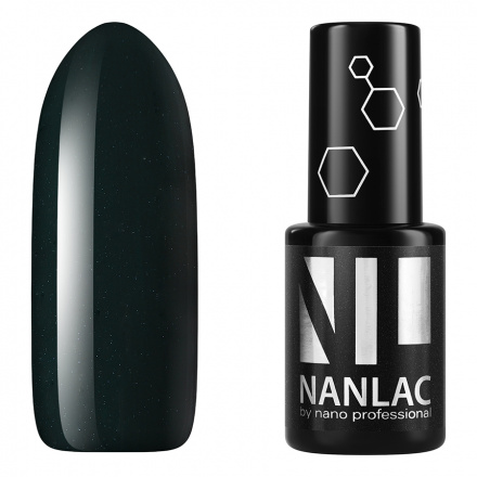 Гель-лак Nano Professional №2186, Black green