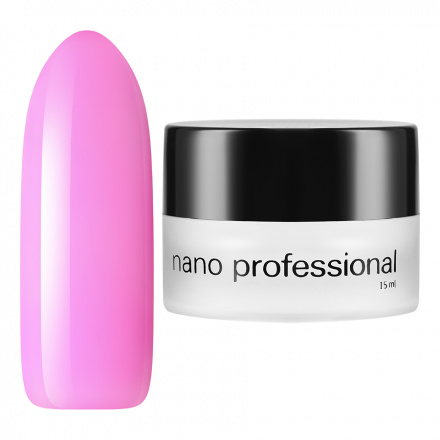 Nano Professional, Гель Pink Milky №1, малиновый, 15 мл