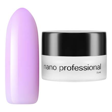 Nano Professional, Гель Pink Milky №2, сиреневый, 15 мл