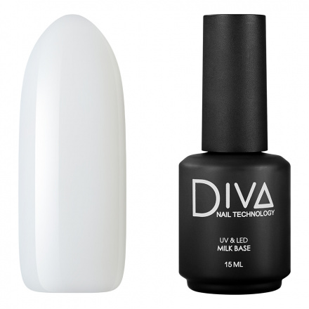 Diva Nail Technology, База Milk, 15 мл