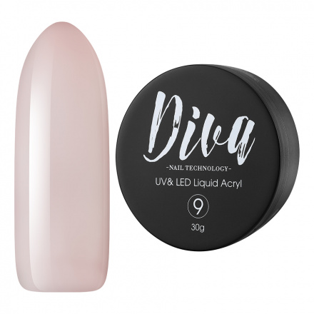 Diva Nail Technology, Жидкий акрил №9, 30 мл