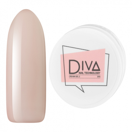 Diva Nail Technology, Гель Сream Gel №2