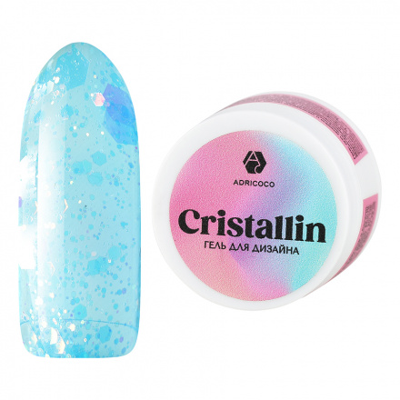 ADRICOCO, Гель для дизайна Cristallin №02