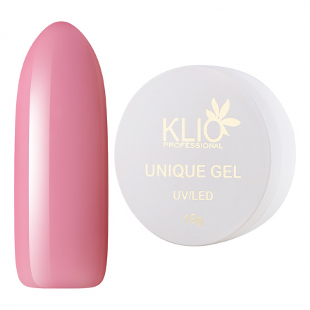 Klio Professional, Гель Unique Gel Rose Brown, 15 г