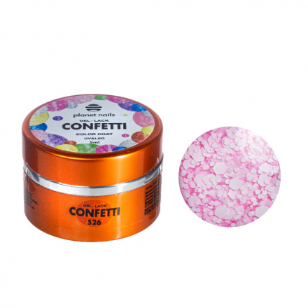 Гель-лак Planet Nails Confetti №526