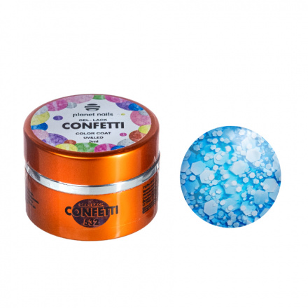 Гель-лак Planet Nails Confetti №532