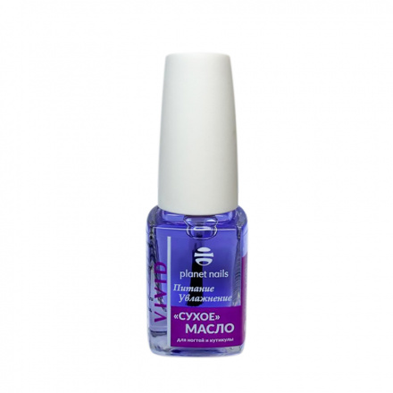 Planet Nails, Масло для ногтей и кутикулы Vivid, 10 мл