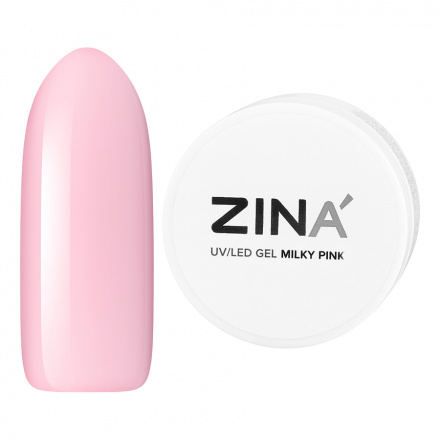 Zina, Камуфлирующий Milky Pink, 15 г