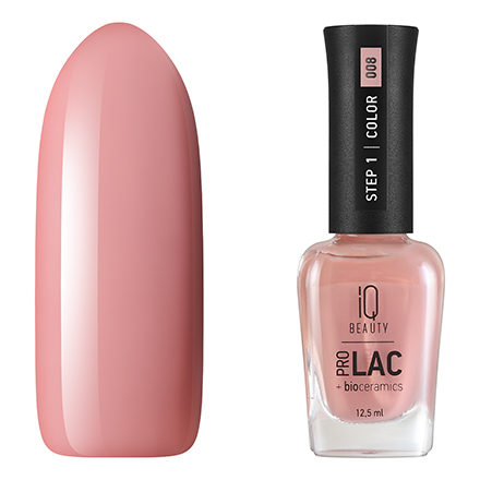 IQ Beauty, Лак для ногтей ProLac + Bioceramics №008 Eat Me