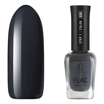 IQ Beauty, Лак для ногтей ProLac + Bioceramics №030 Liquid Vinyl