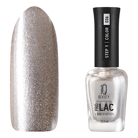 IQ Beauty, Лак для ногтей ProLac + Bioceramics №036 Bling Bling