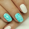 Bluesky Flower Gel: дизайн акварелью