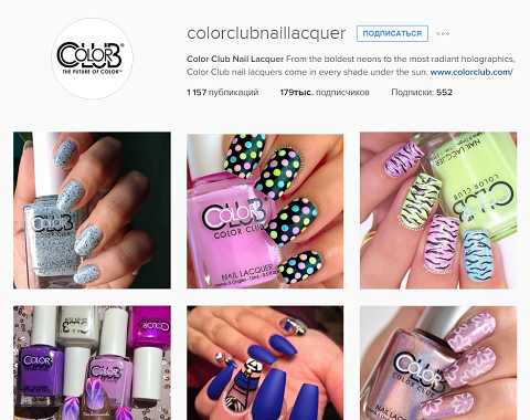 Color Club в Instagram