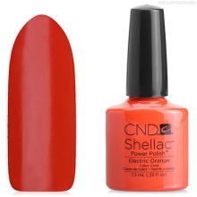 CND SHELLAC, ЦВЕТ ELECTRIC ORANGE 7,3 ML