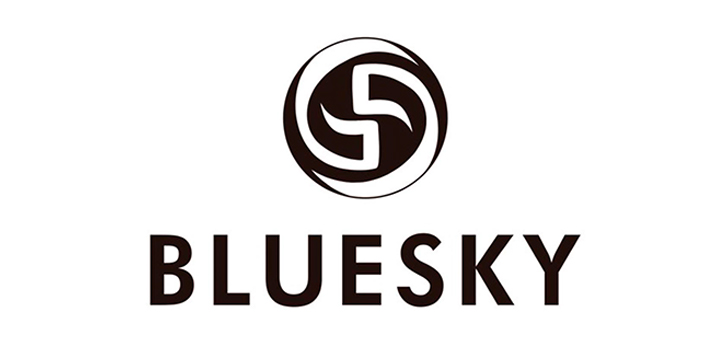 Логотип бренда Bluesky